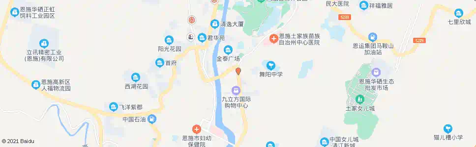 恩施舞阳天桥_公交站地图_恩施公交_妙搜公交查询2025