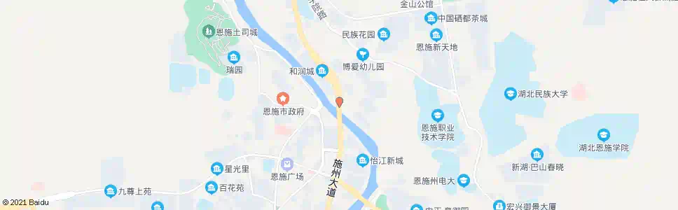 恩施施州大桥_公交站地图_恩施公交_妙搜公交查询2025