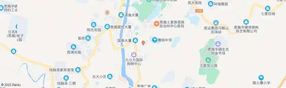 恩施哑风磨_公交站地图_恩施公交_妙搜公交查询2025