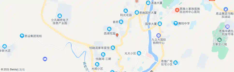 恩施施南茗都_公交站地图_恩施公交_妙搜公交查询2025