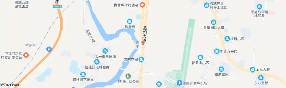 恩施下官田_公交站地图_恩施公交_妙搜公交查询2025