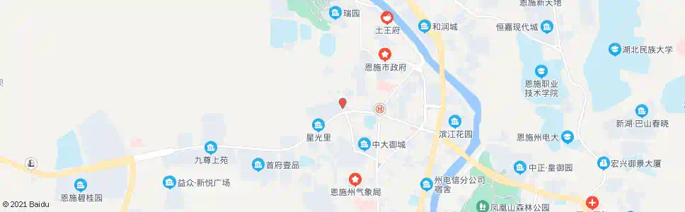 恩施工农路_公交站地图_恩施公交_妙搜公交查询2025