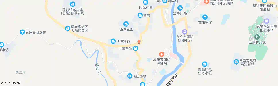 恩施九州牧业_公交站地图_恩施公交_妙搜公交查询2025