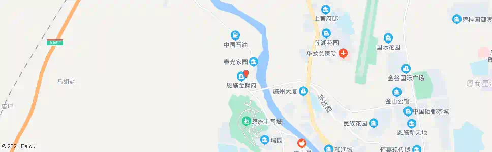 恩施一碗水_公交站地图_恩施公交_妙搜公交查询2025