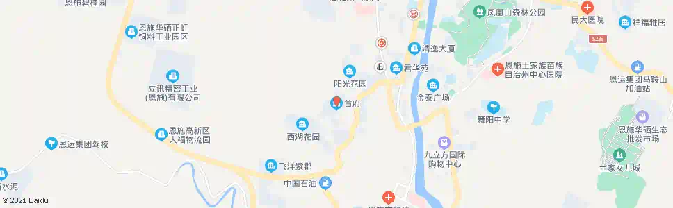 恩施恩施首府_公交站地图_恩施公交_妙搜公交查询2025