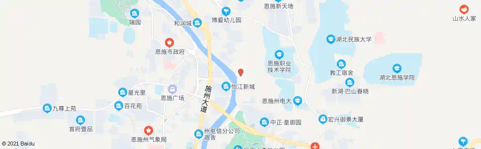 恩施堰塘湾_公交站地图_恩施公交_妙搜公交查询2025