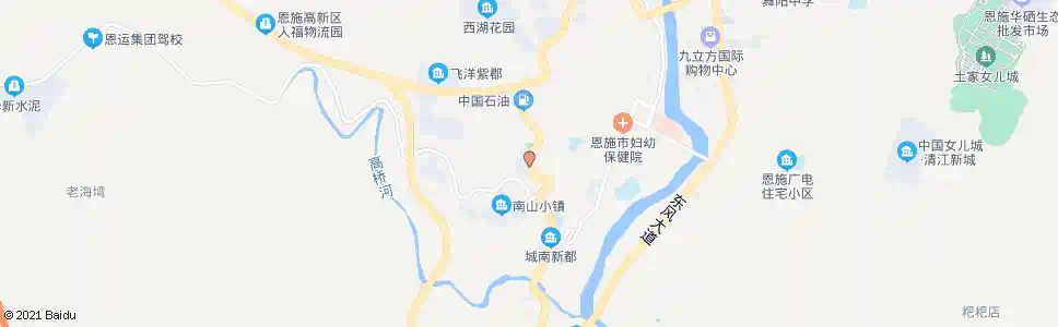 恩施书苑新城_公交站地图_恩施公交_妙搜公交查询2025