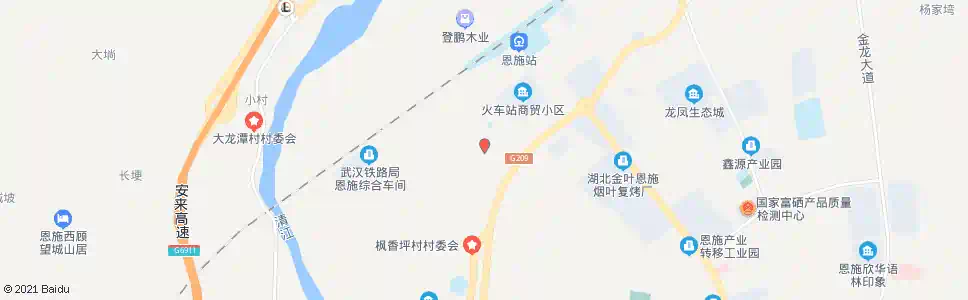 恩施三水厂_公交站地图_恩施公交_妙搜公交查询2025