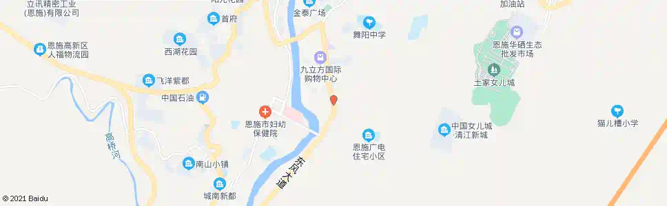 恩施官坡_公交站地图_恩施公交_妙搜公交查询2025
