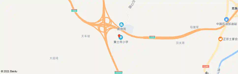 恩施黄土坎_公交站地图_恩施公交_妙搜公交查询2025