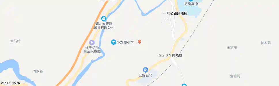 恩施小龙潭村_公交站地图_恩施公交_妙搜公交查询2025