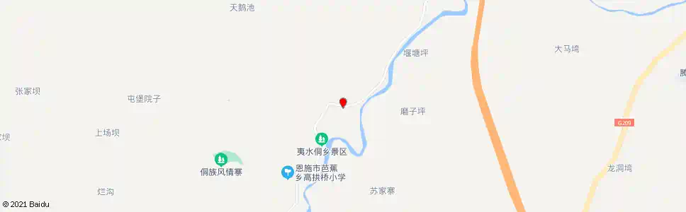 恩施芝麻岭_公交站地图_恩施公交_妙搜公交查询2025