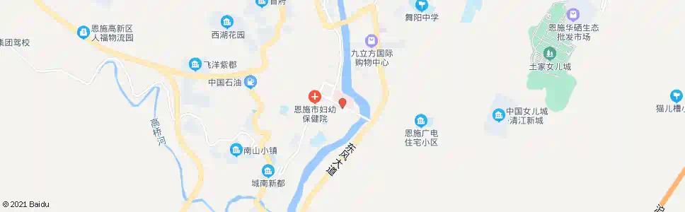 恩施东门医院_公交站地图_恩施公交_妙搜公交查询2025