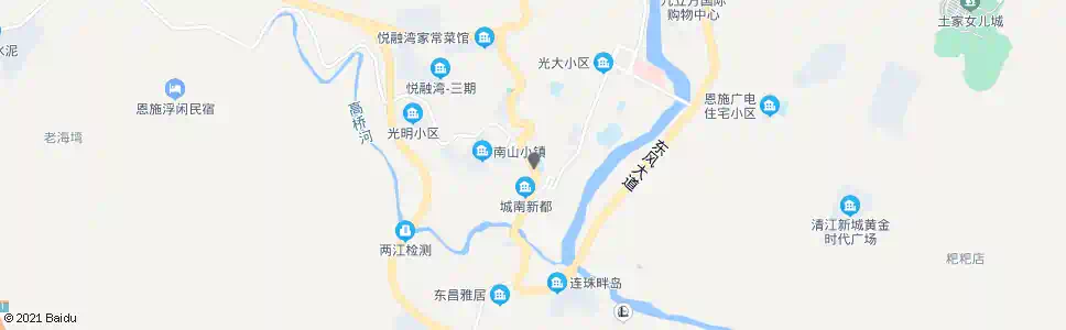 恩施书院_公交站地图_恩施公交_妙搜公交查询2025