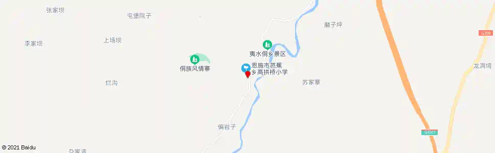 恩施高拱桥_公交站地图_恩施公交_妙搜公交查询2025