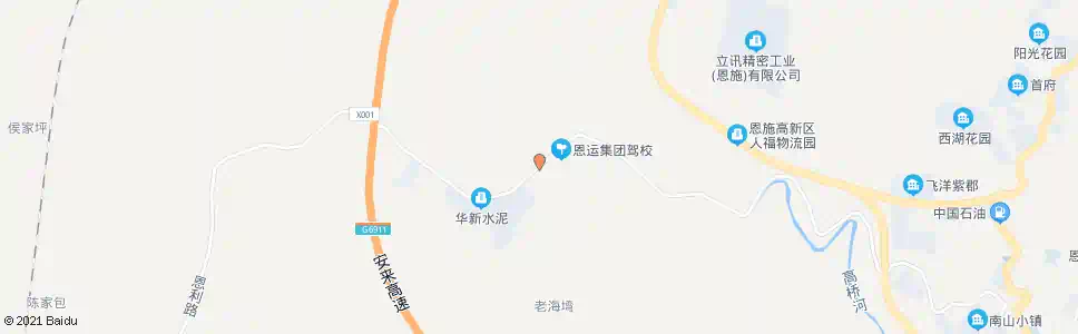 恩施高桥坝_公交站地图_恩施公交_妙搜公交查询2025