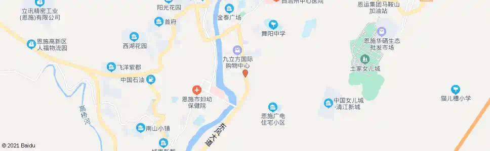恩施官坡桥_公交站地图_恩施公交_妙搜公交查询2025