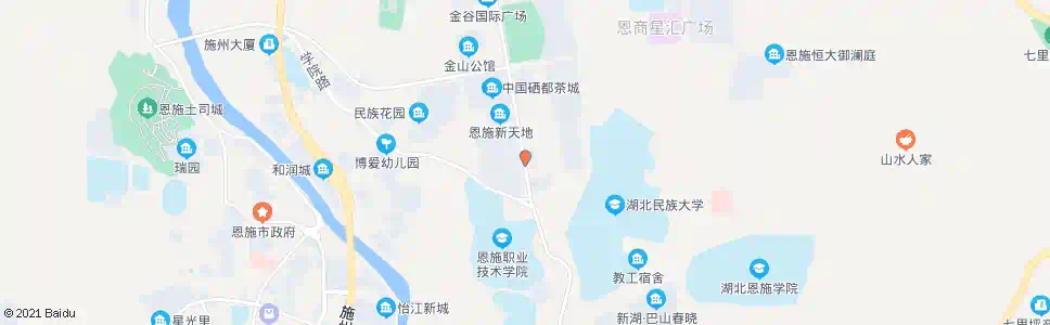 恩施武陵国际_公交站地图_恩施公交_妙搜公交查询2025