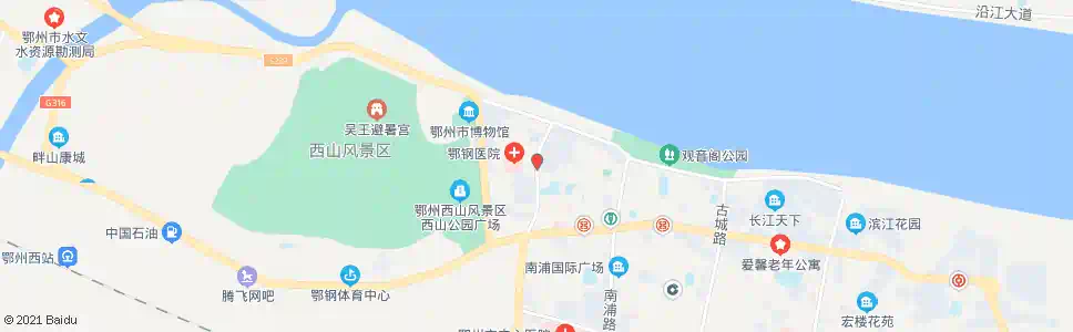 鄂州雨台山_公交站地图_鄂州公交_妙搜公交查询2025