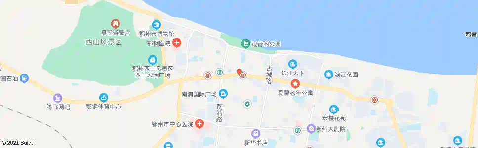 鄂州保险大楼_公交站地图_鄂州公交_妙搜公交查询2025
