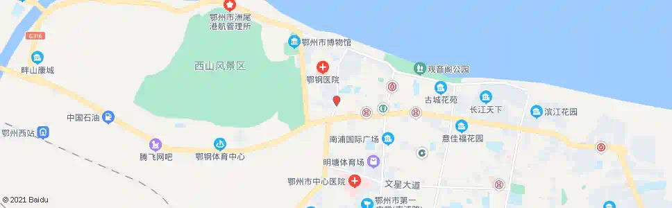 鄂州小西门_公交站地图_鄂州公交_妙搜公交查询2025