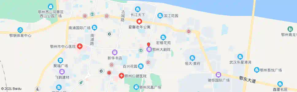 鄂州电信大楼_公交站地图_鄂州公交_妙搜公交查询2025