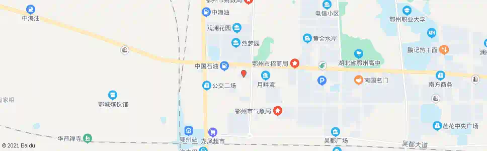 鄂州老车管所_公交站地图_鄂州公交_妙搜公交查询2025