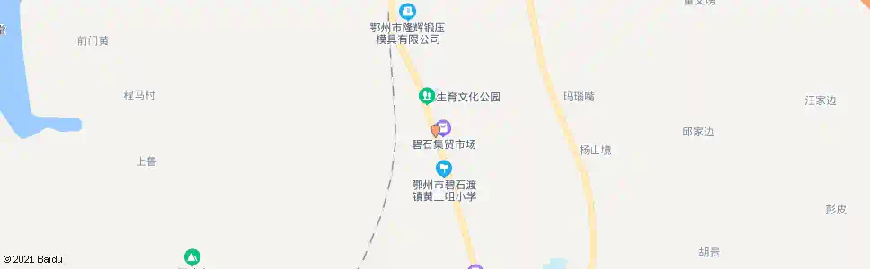 鄂州碧石菜场_公交站地图_鄂州公交_妙搜公交查询2025