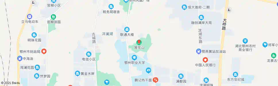鄂州莲花山风景区_公交站地图_鄂州公交_妙搜公交查询2025