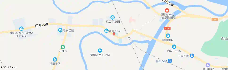 鄂州樊口邮局_公交站地图_鄂州公交_妙搜公交查询2025