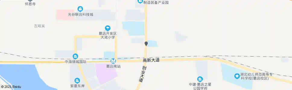 鄂州珞喻路光谷广场_公交站地图_鄂州公交_妙搜公交查询2025