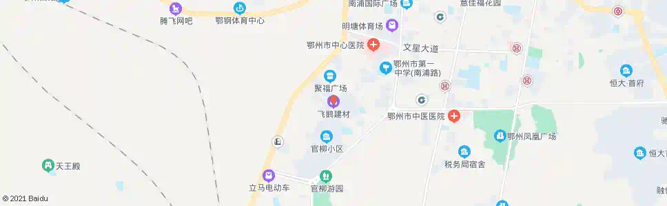 鄂州飞鹅建材_公交站地图_鄂州公交_妙搜公交查询2025