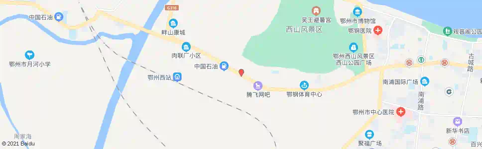 鄂州鄂钢桥_公交站地图_鄂州公交_妙搜公交查询2025