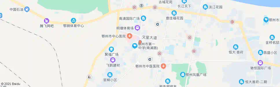 鄂州市一中_公交站地图_鄂州公交_妙搜公交查询2025