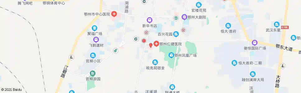 鄂州市中医医院_公交站地图_鄂州公交_妙搜公交查询2025