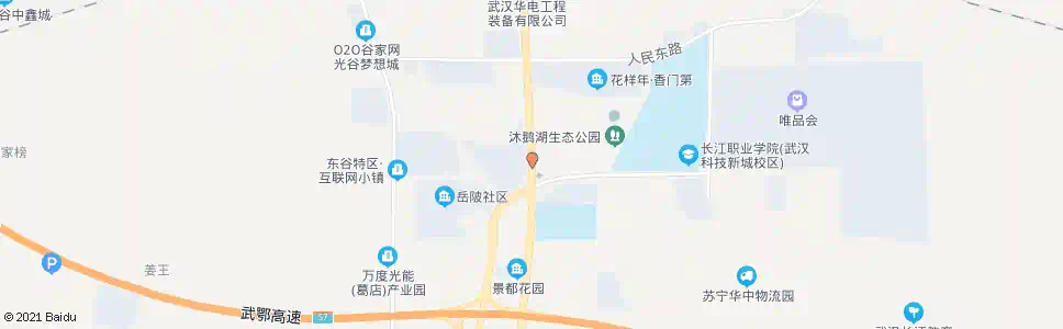 鄂州创业大道太子花苑_公交站地图_鄂州公交_妙搜公交查询2025