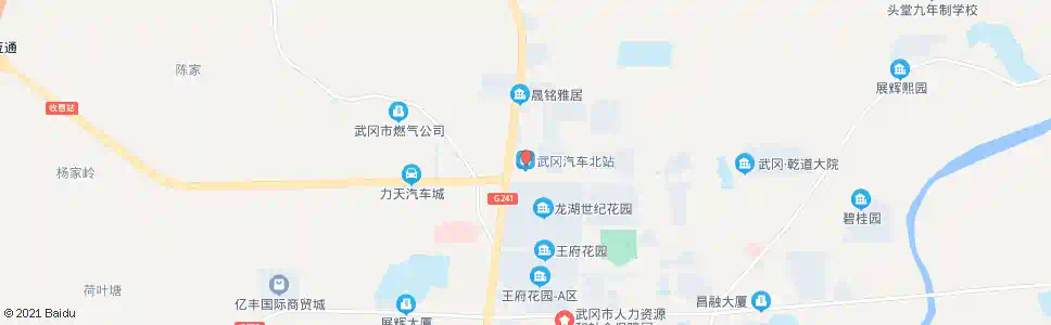 黄冈汽车站_公交站地图_黄冈公交_妙搜公交查询2025