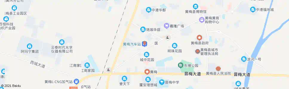 黄冈黄梅公汽公司_公交站地图_黄冈公交_妙搜公交查询2025