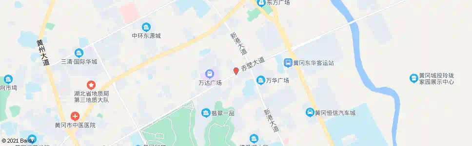 黄冈贵宾楼_公交站地图_黄冈公交_妙搜公交查询2025
