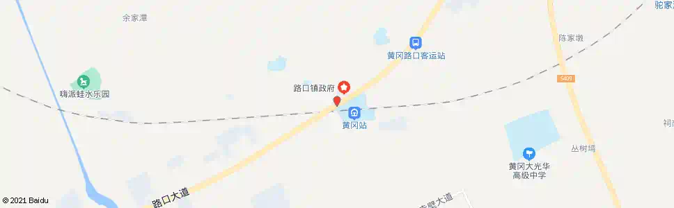 黄冈沙街西岗饭店_公交站地图_黄冈公交_妙搜公交查询2025