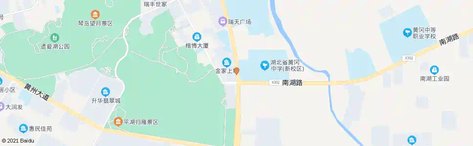 黄冈黄冈中学_公交站地图_黄冈公交_妙搜公交查询2025