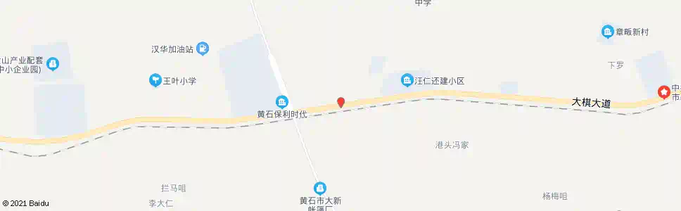 黄石大塘村_公交站地图_黄石公交_妙搜公交查询2025