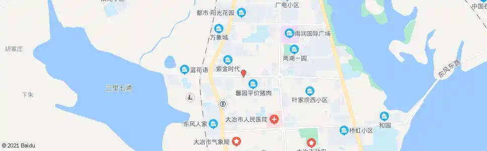 黄石甘家湾路口_公交站地图_黄石公交_妙搜公交查询2025