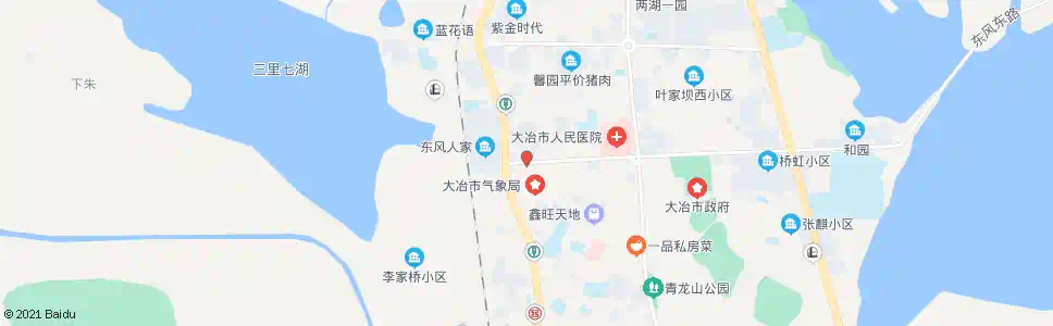 黄石大冶烟草公司_公交站地图_黄石公交_妙搜公交查询2025