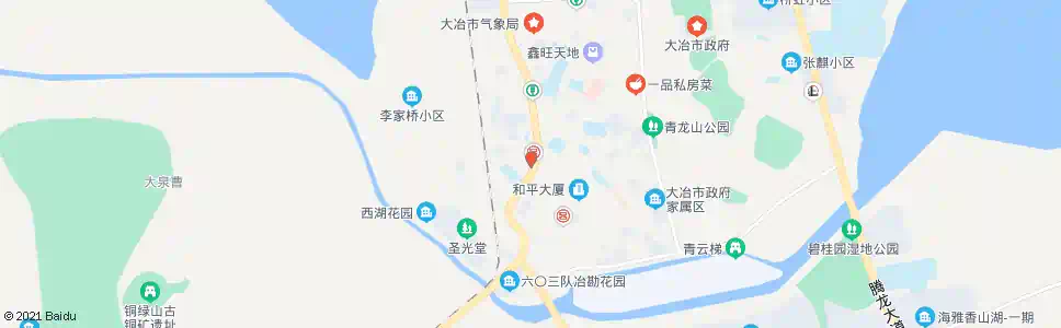 黄石大冶移动广场_公交站地图_黄石公交_妙搜公交查询2025