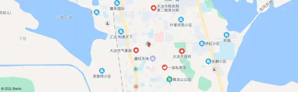 黄石大冶司法局_公交站地图_黄石公交_妙搜公交查询2025