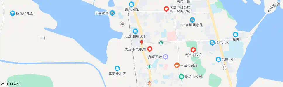 黄石东风路口_公交站地图_黄石公交_妙搜公交查询2025