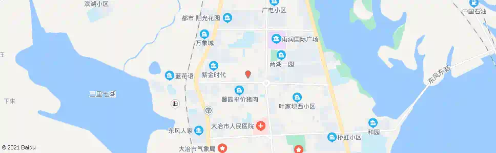 黄石观山花园社区_公交站地图_黄石公交_妙搜公交查询2025
