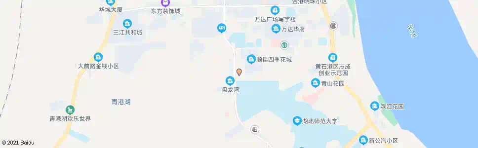 黄石青山湖_公交站地图_黄石公交_妙搜公交查询2025