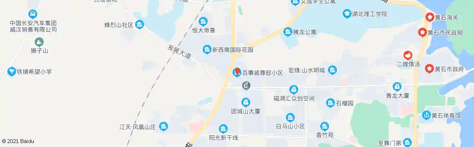 黄石百事威_公交站地图_黄石公交_妙搜公交查询2025